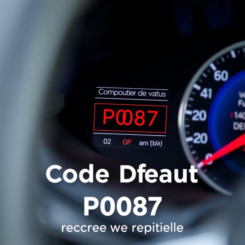découvrez tout ce qu'il faut savoir sur le code défaut p0087, y compris sa signification, ses origines et les solutions